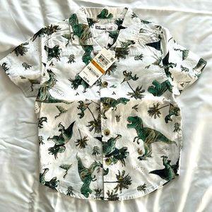 *Brand New* Dinosaur button down size 3T